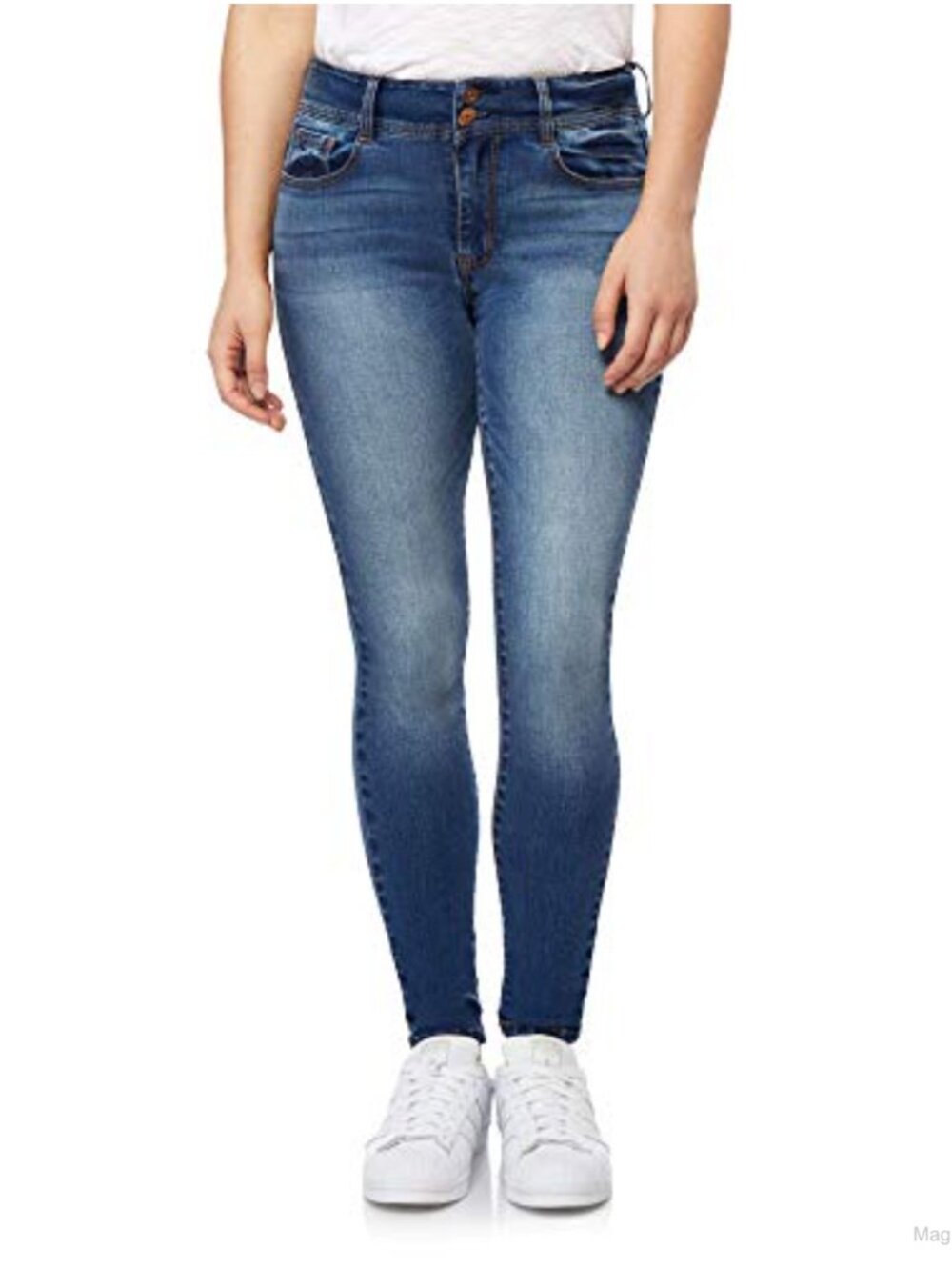 High Rise Skinny Jeans Insta Stretch Curvy Fit